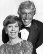 Dick Van Dyke and Carol Burnett in 1977
